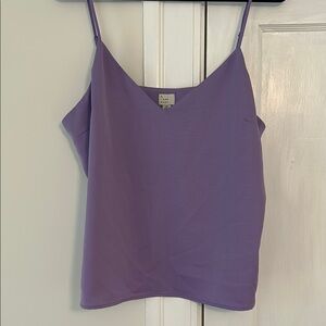 A New Day Purple Crop Camisole Top